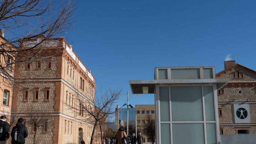 Estudiantes en el Campus, el pasado curso