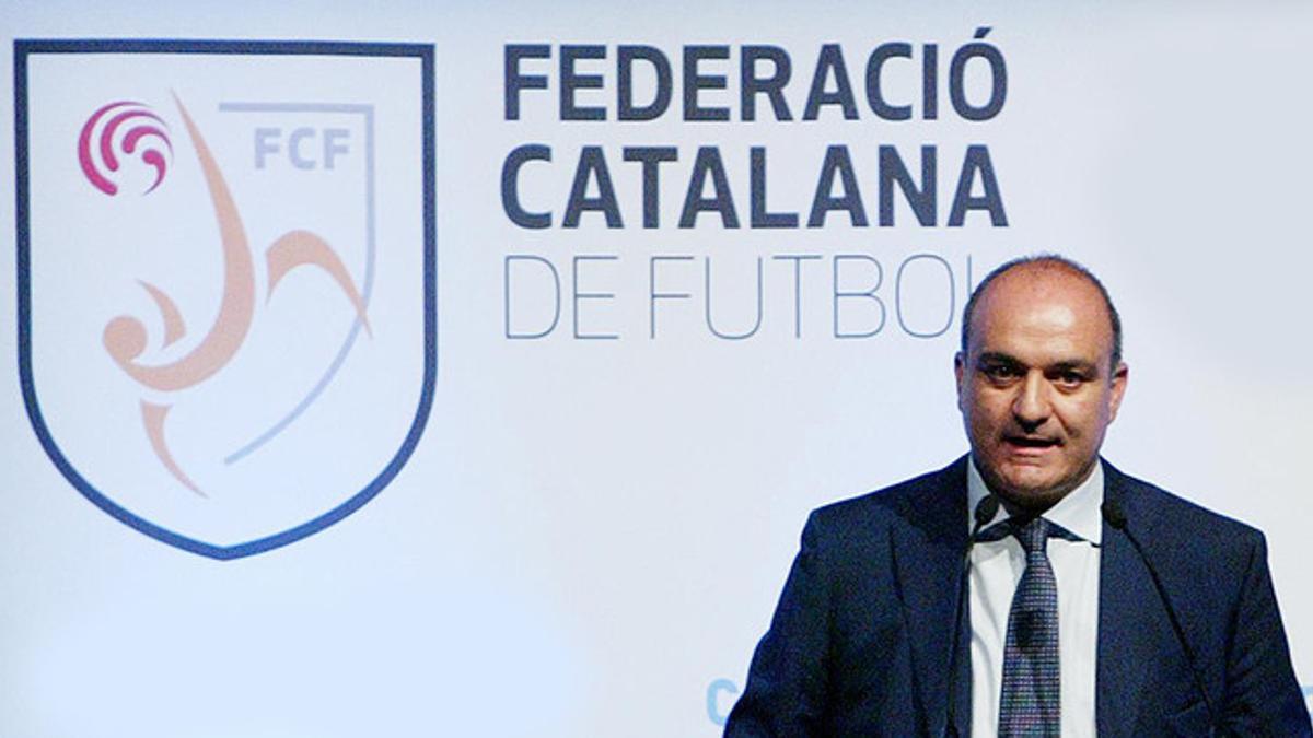 Andreu Subies, presidente de la Federació Catalana de Futbol