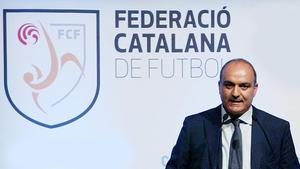 Andreu Subies, presidente de la Federació Catalana de Futbol.