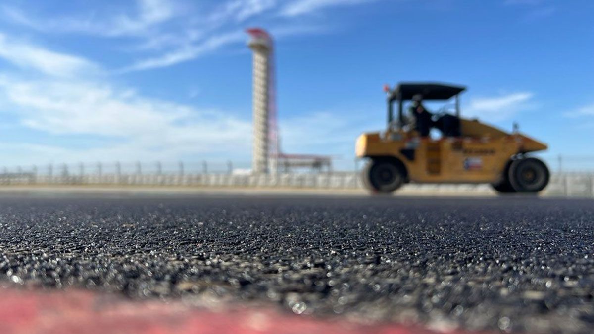 El circuito de Austin, reasfaltado para eliminar sus peligrosos baches