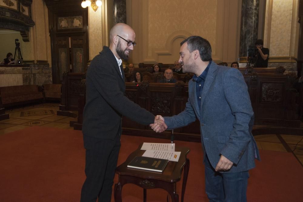 Antonio Pachón toma posesión como concejal del PSOE en el pleno