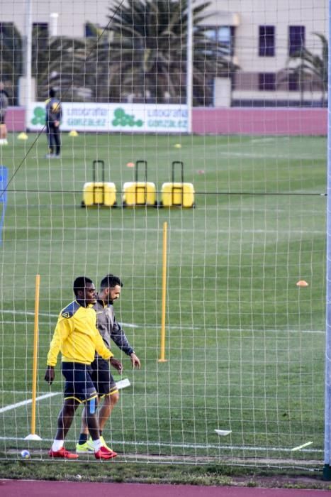 ENTRENAMIENTO DE LA UD LAS PALMAS