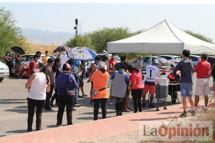 Totana protesta ante su vuelta a la fase 1