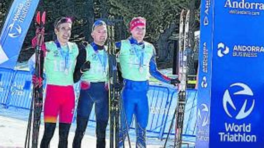 Bons resultats al Campionat del Món de Triatló d’Hivern a Andorra de la Penya Ciclista Bonavista | ARXIU PARTICULAR