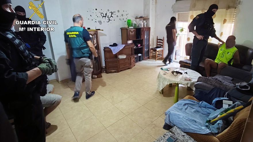 Imagen del piso usado como punto de venta de droga