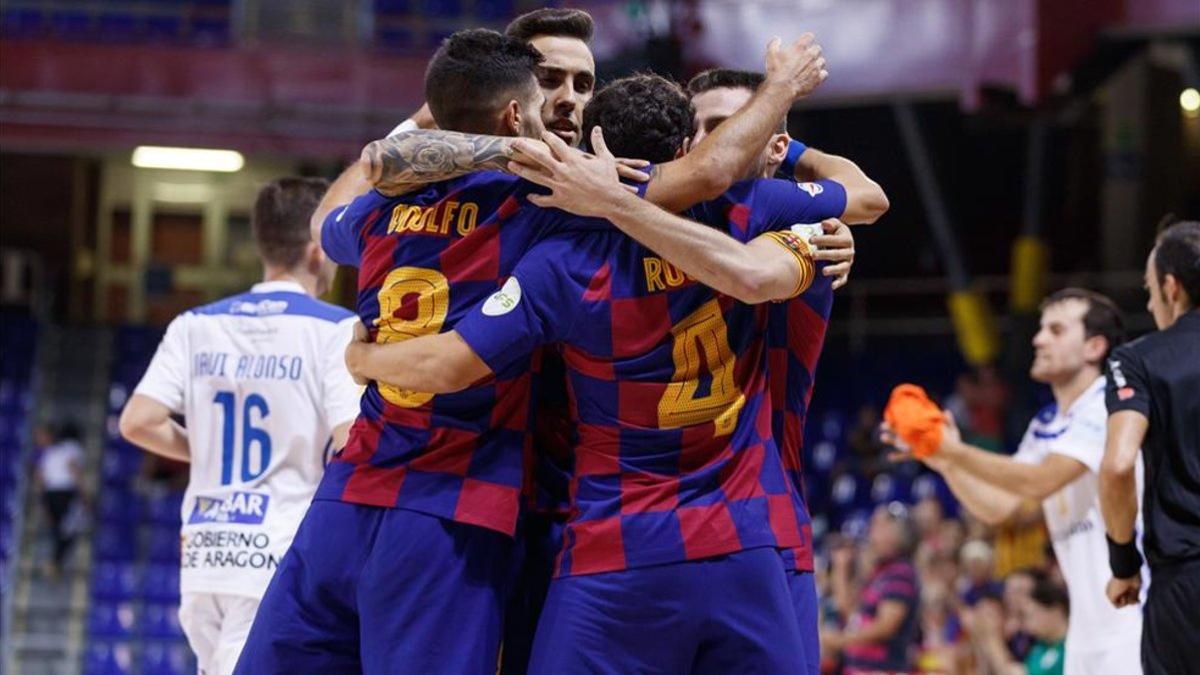 El Barça remontó y acabó goleando al Zaragoza por 4-1