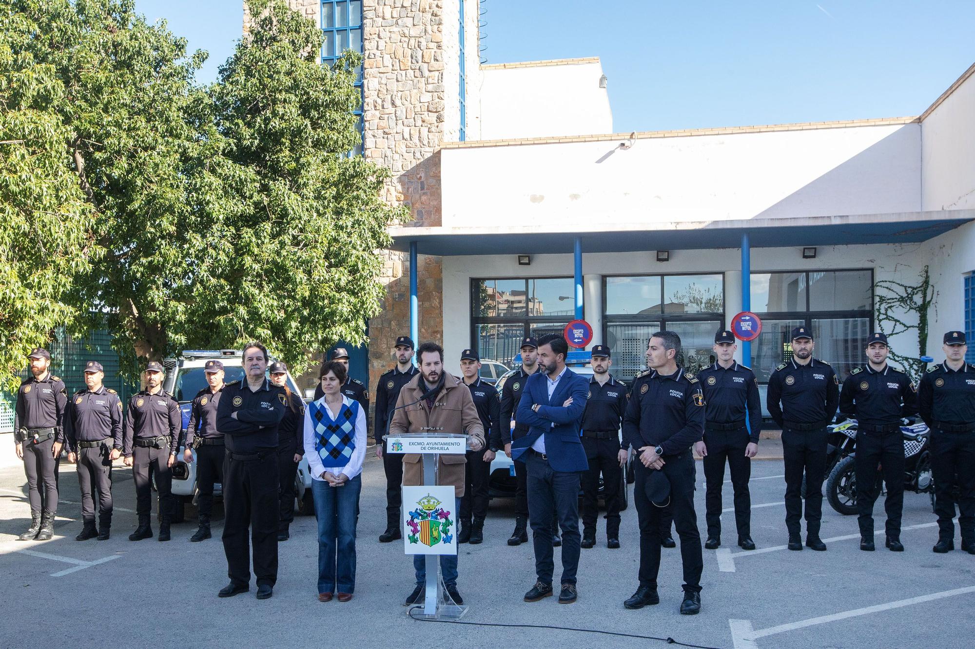 Incorporación de nuevos agentes en la Policía Local de Orihuela