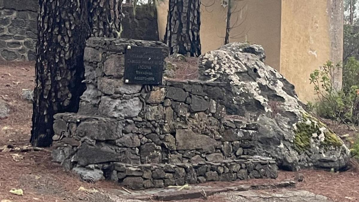 Fuente del campamento.