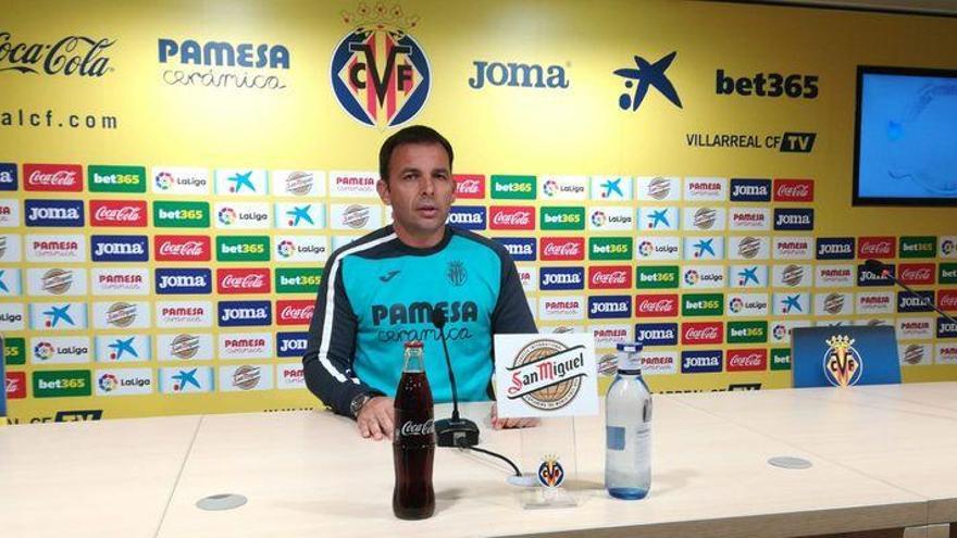 La rueda de prensa de Calleja antes del Villarreal-Leganés, en seis frases