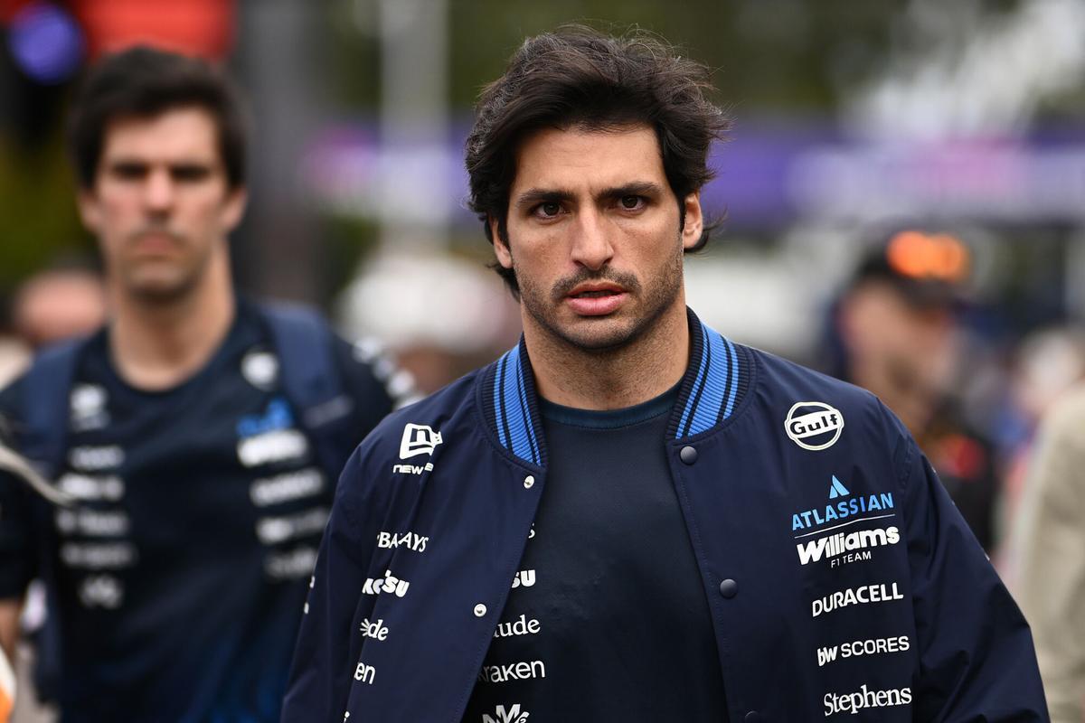 Carlos Sainz, en Melbourne