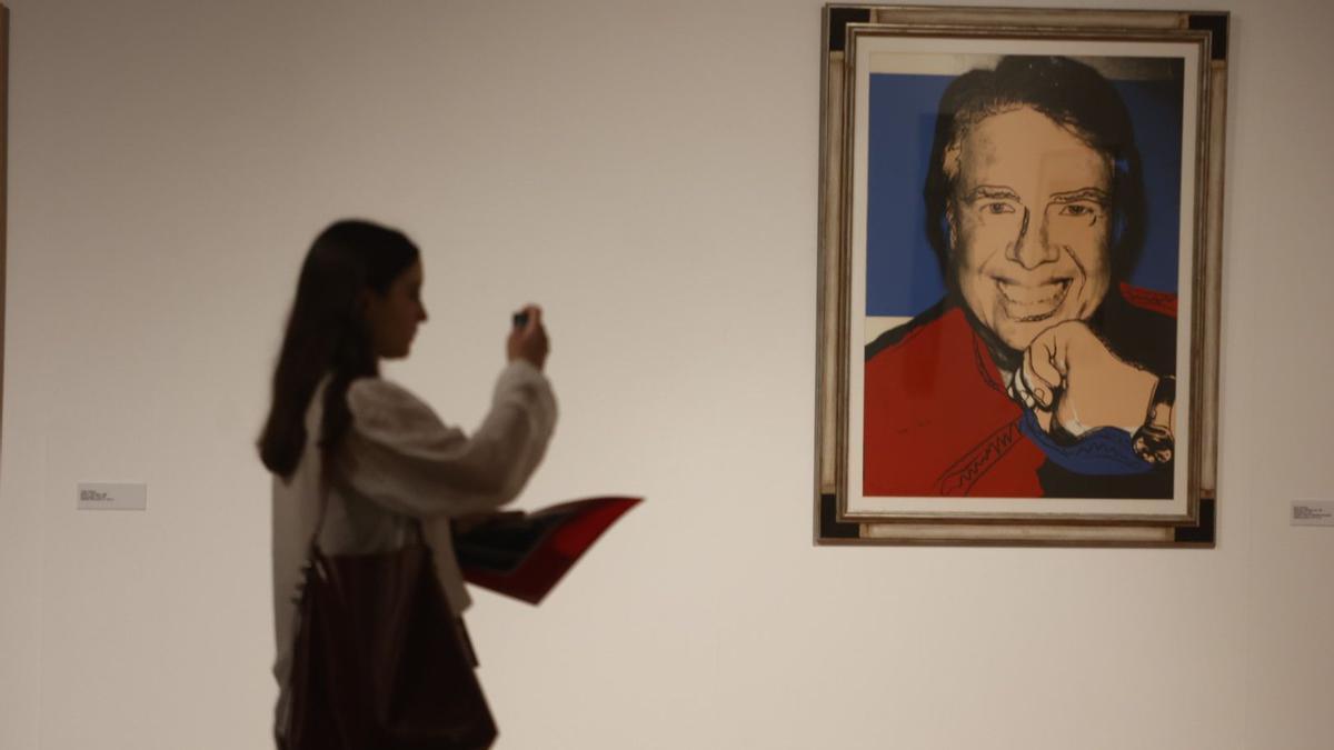 La obra 'Jimmy Carter II', de Andy Warhol.