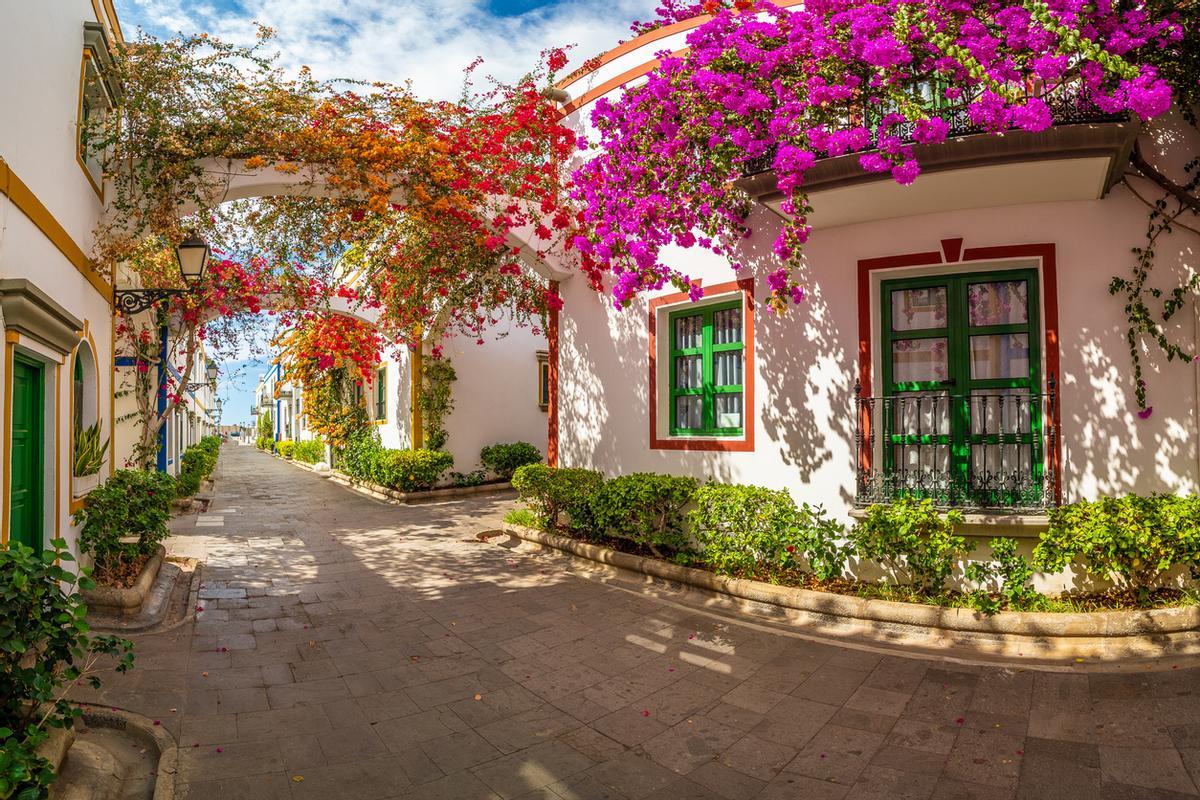 Puerto de Mogán, en Gran Canaria