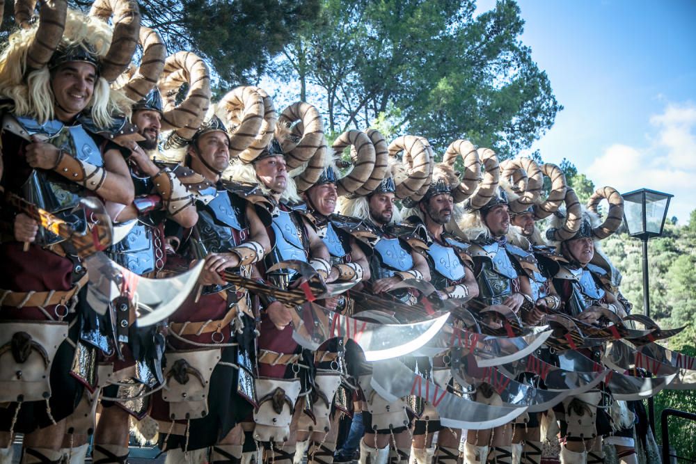 Fontilles vive los Moros y Cristianos de Alcoy