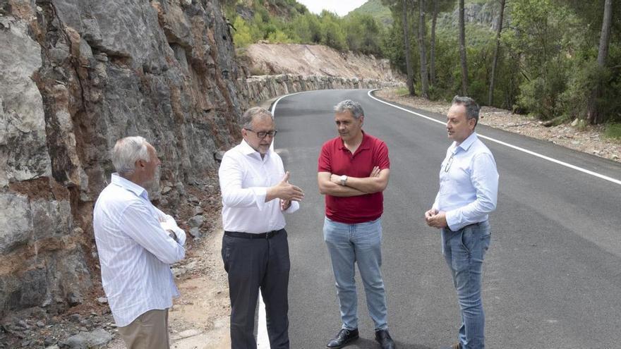 Diputación mejora la seguridad vial en dos carreteras del Alto Palancia