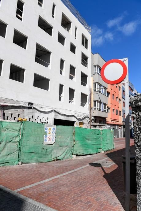 30-03-20  LAS PALMAS DE GRAN CANARIA. CIUDAD. LAS PALMAS DE GRAN CANARIA. Obras de la construcción paradas por la nueva ordenanza del Gobierno para parar el Covid-19.  Fotos: Juan Castro.