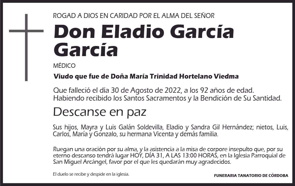 Eladio García García
