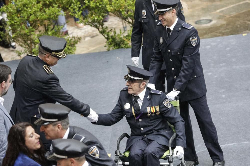 La Policía Local de Palma “se moja” por su Diada