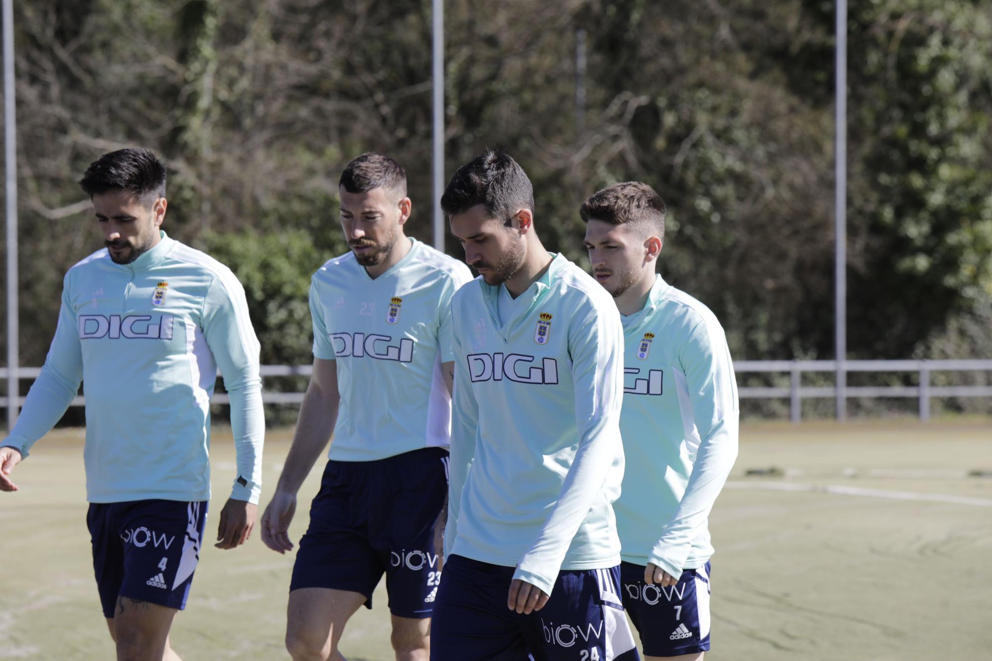 EN IMÁGENES: el entrenamiento del Oviedo