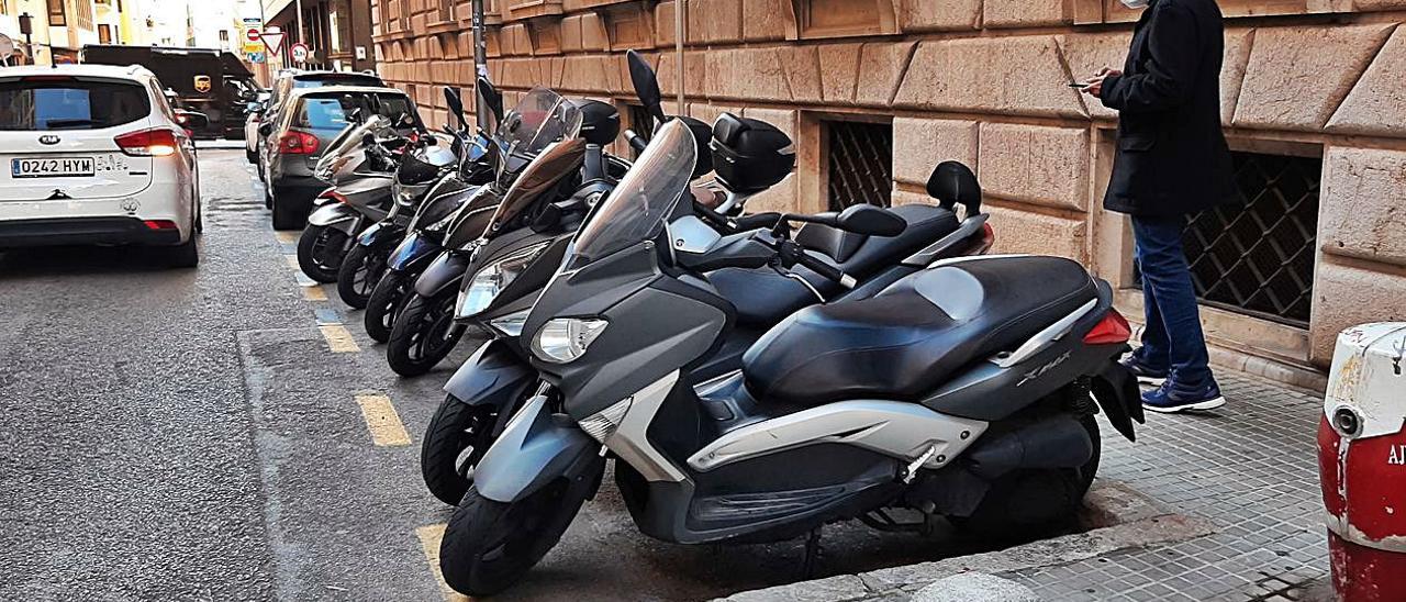 En Palma hay censadas 39.869 motocicletas a las que hay que añadir 17.646 ciclomotores.