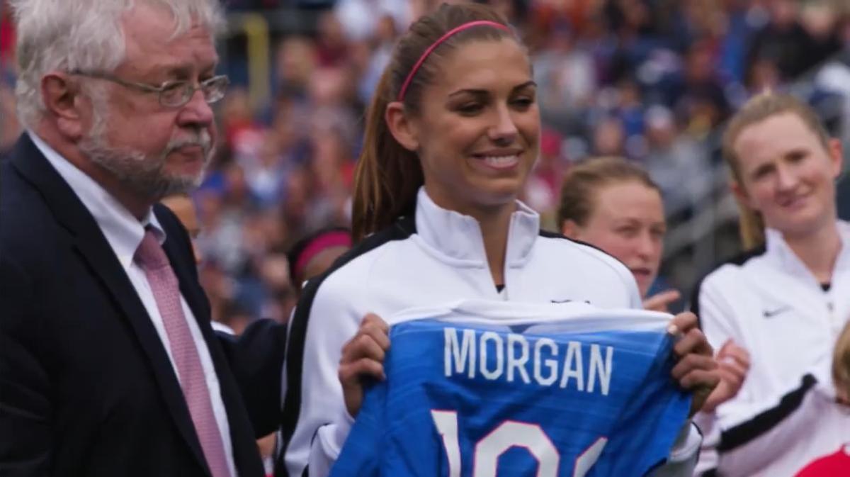 El homenaje a Alex Morgan, la futbolista estadounidense que se retira