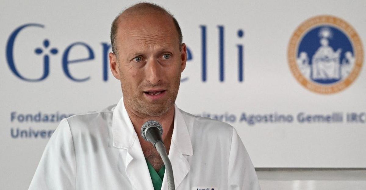 El médico personal del papa Franciso, el cirujano Sergio Alfieri.