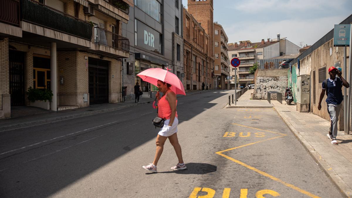 MANRESA . CALOR . ESTIU . ALTA TEMPERATURA . BUS