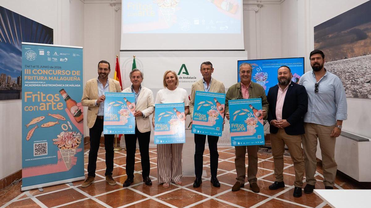 Acto de presentación del III Concurso de Fritura Malagueña.