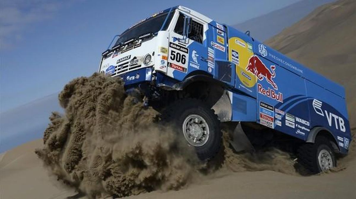 Andrey Karginov durant l’etapa d’Iquique a Antofagasta.