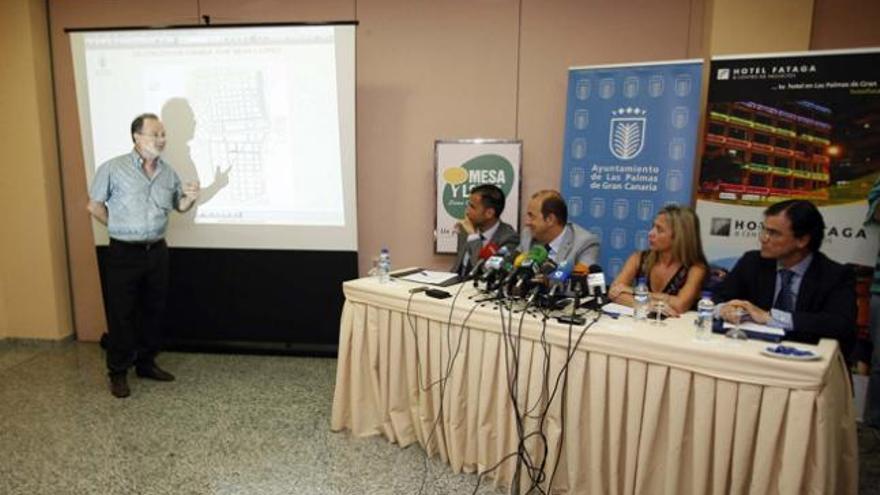 Presentación del proyecto de revitalización de la Avenida José Mesa y López.