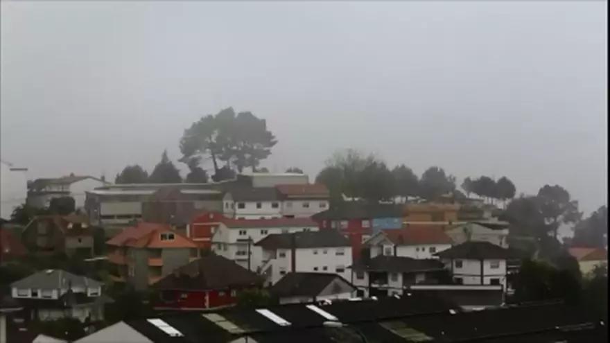 Una panorámica del temporal de lluvia