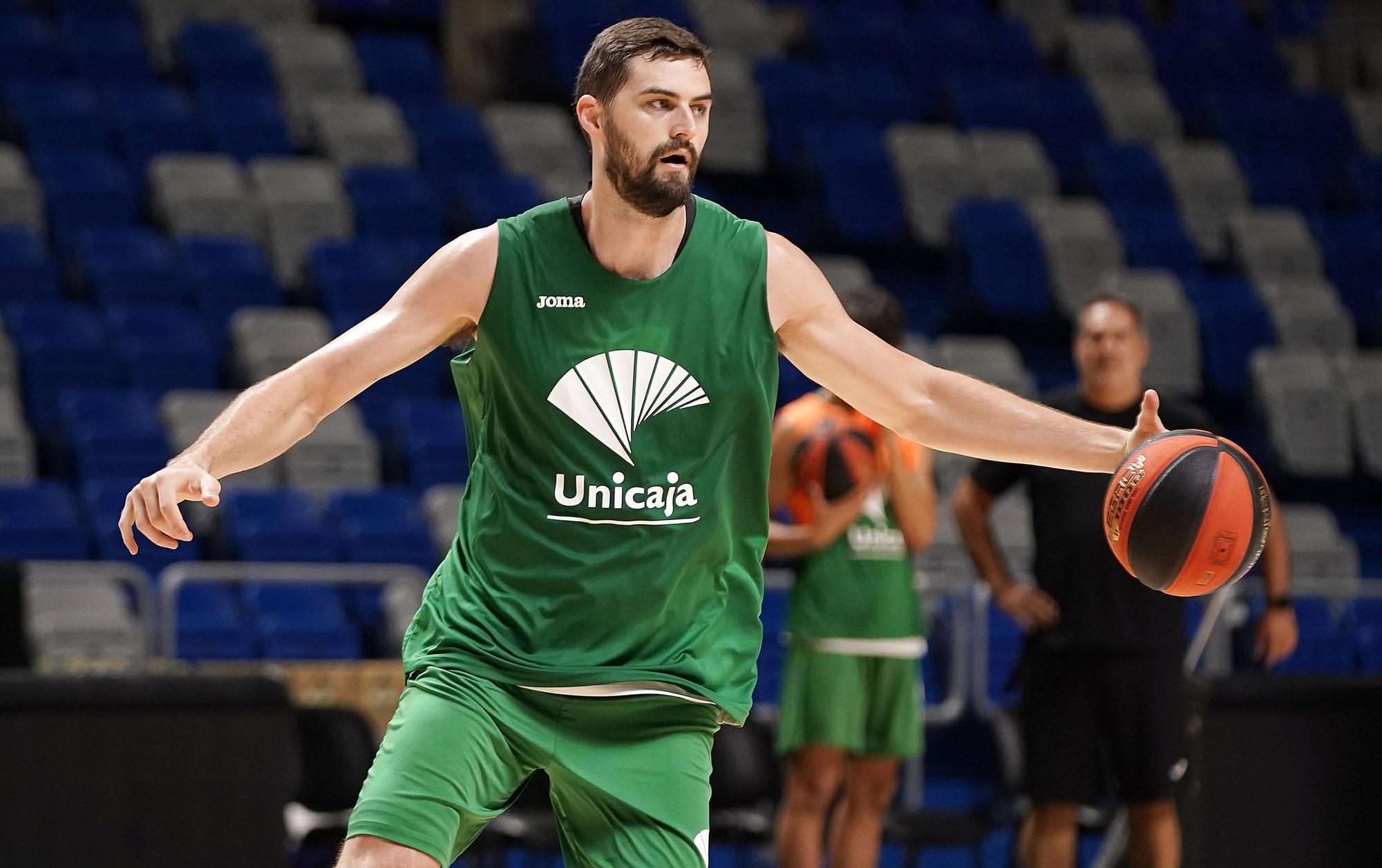 David Kravish ya entrena con el Unicaja