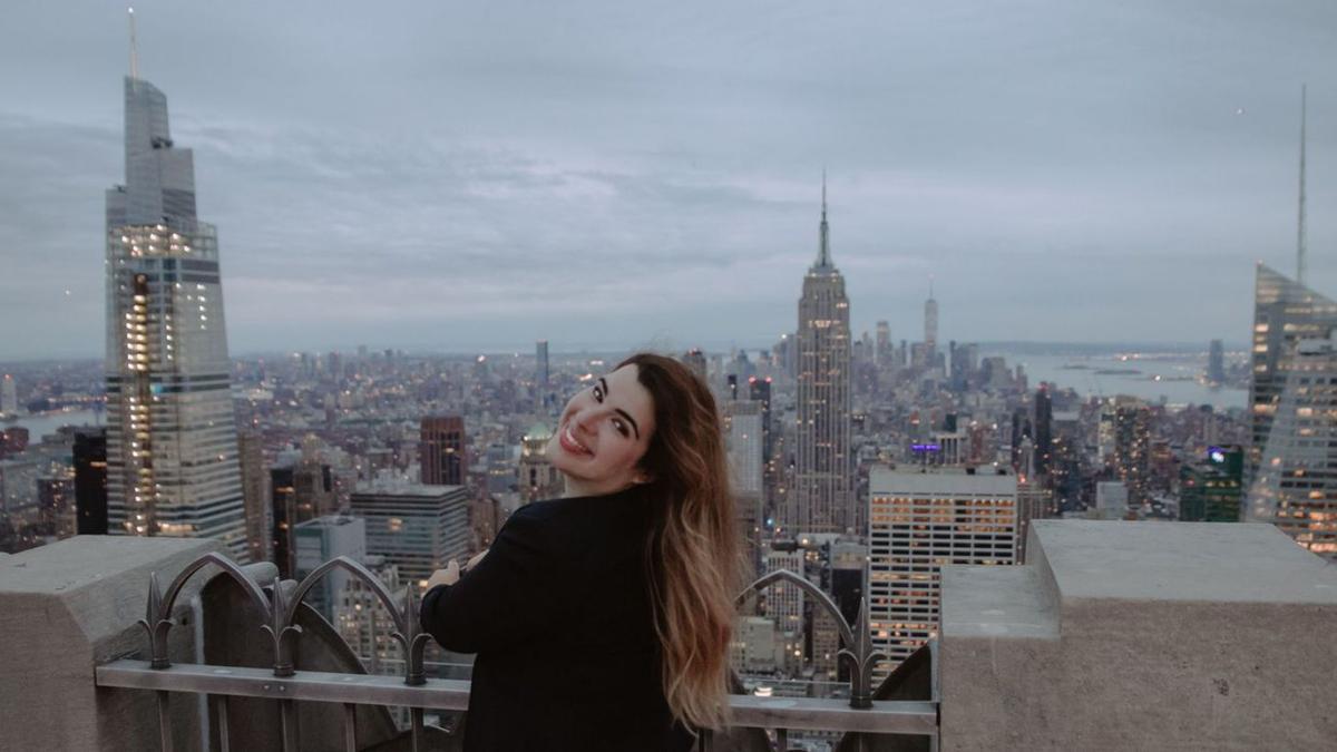 La actriz ilicitana confía en que Nueva York tiene mucho que ofrecer a los artistas.  | INFORMACIÓN