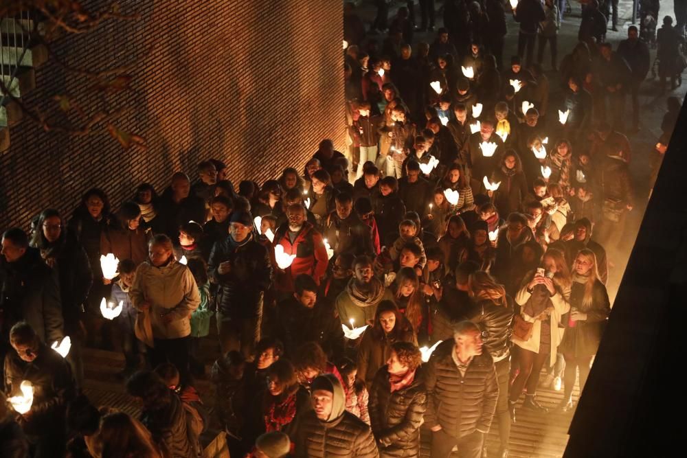 Lluminàries de Fires a càrrec de Taller de Magnèsia i Berros de la Cort