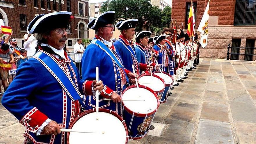 Un acto de la Orden de Granaderos y Damas de Gálvez.