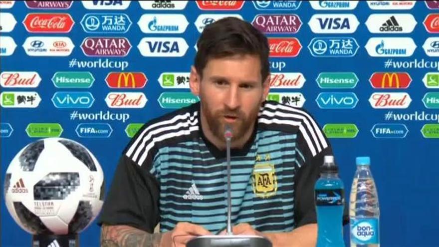 Messi tras el pase a octavos: "Ha sido un desahogo para todos"