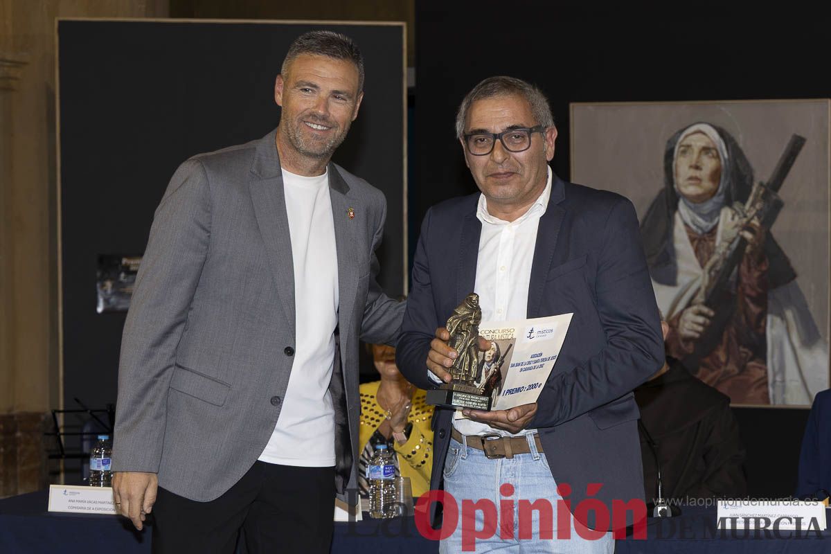 Así fue la entrega de premios del III concurso de pintura Mística en Caravaca de la Cruz