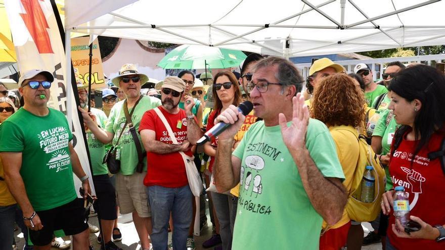 Marc Candela, coordinador del Stepv:"Hemos hablado de todo, solo ha quedado el tema del valenciano"