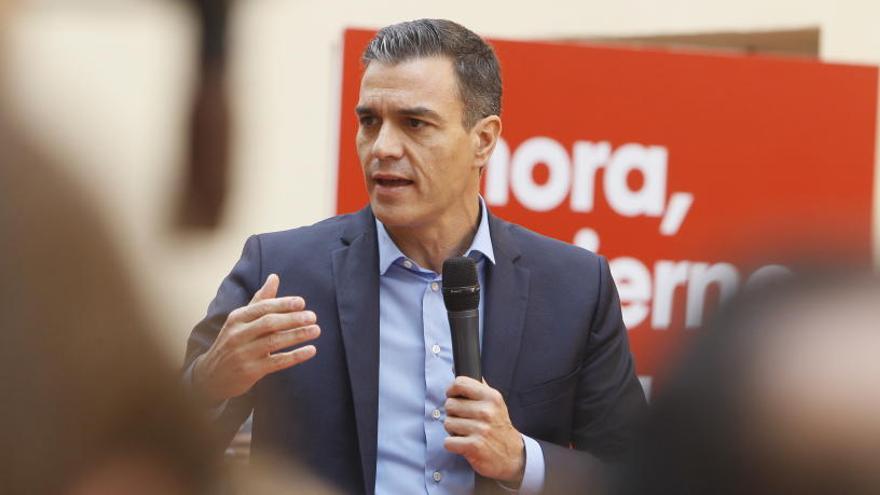 Sánchez interviene en un acto en Palma de Mallorca.