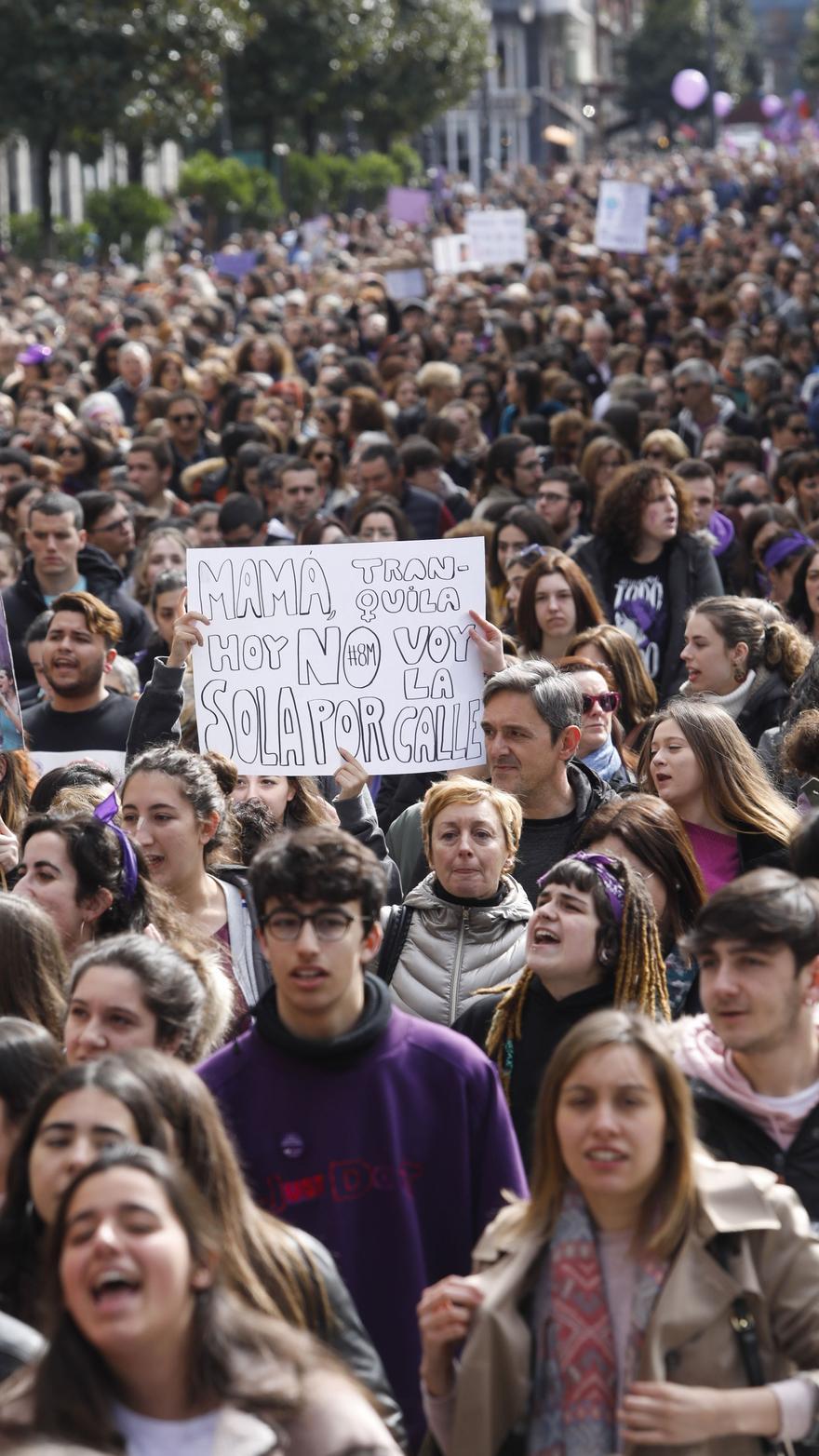 "Nieta de brujas, hermana de " y otros 80 carteles del feminismo asturiano