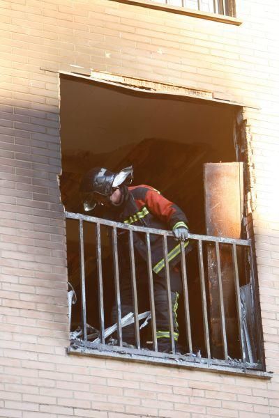 Incendio en una vivienda en Pinilla (Zamora)