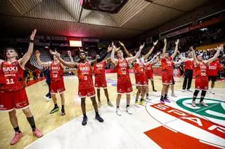 Les millors fotos de la celebració de la permanència del Baxi