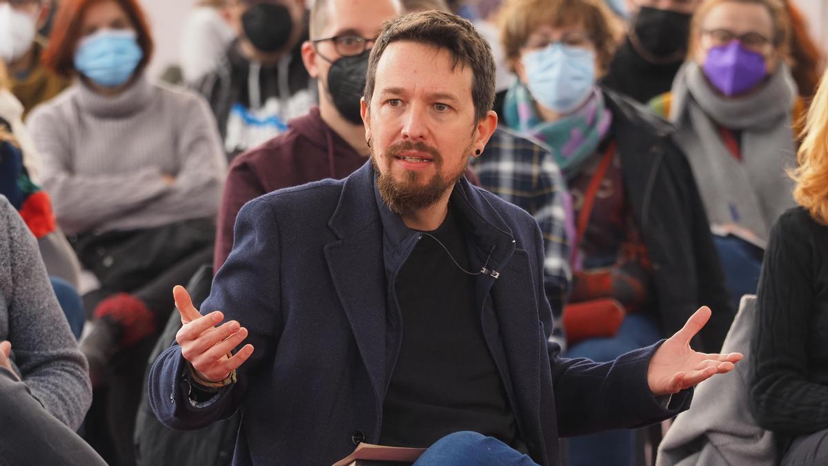 El exvicepresidente del Gobierno, Pablo Iglesias.