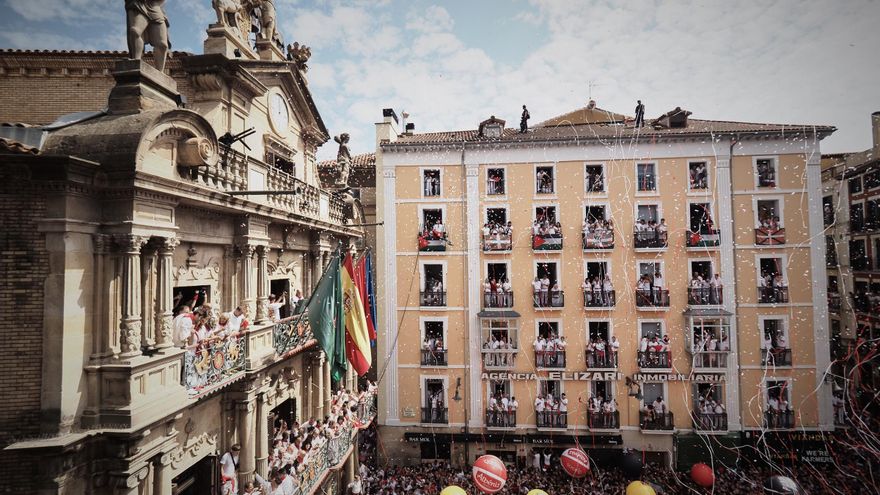El Chupinazo da comienzo a los Sanfermines 2025 en Pamplona