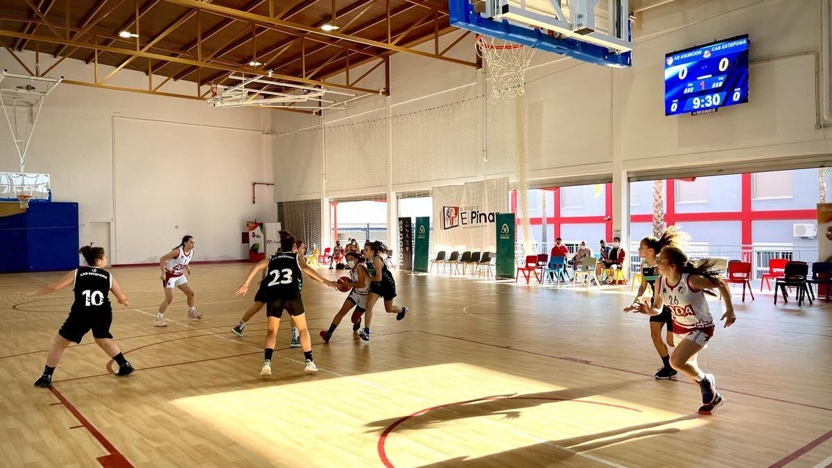Escuela de tecnificación de basket, uno de los atractivos del Campus de verano del Colegio El Pinar