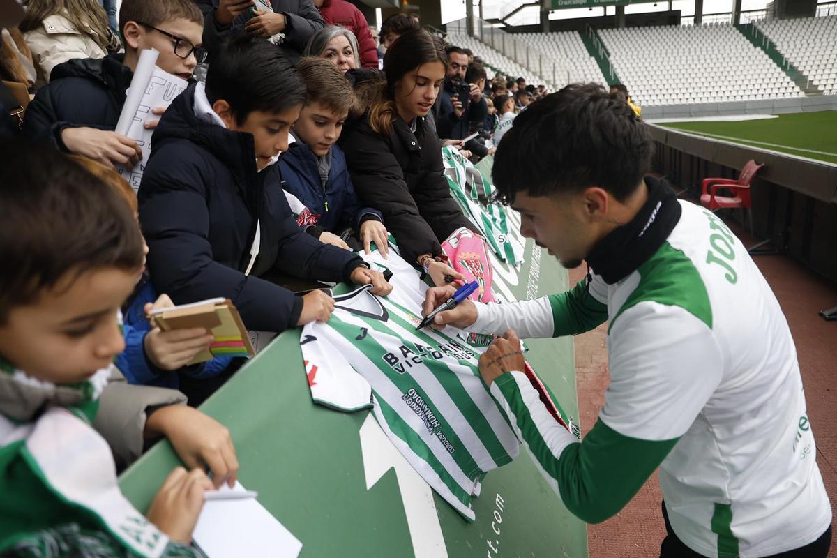 El primer entrenamiento del año del Córdoba en El Arcángel, en imágenes