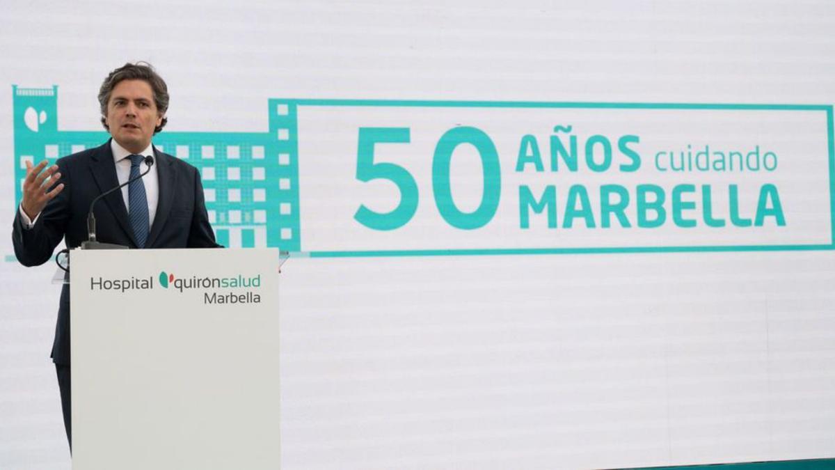 Gonzalo Bartolomé, director territorial de Quirónsalud en Andalucía.