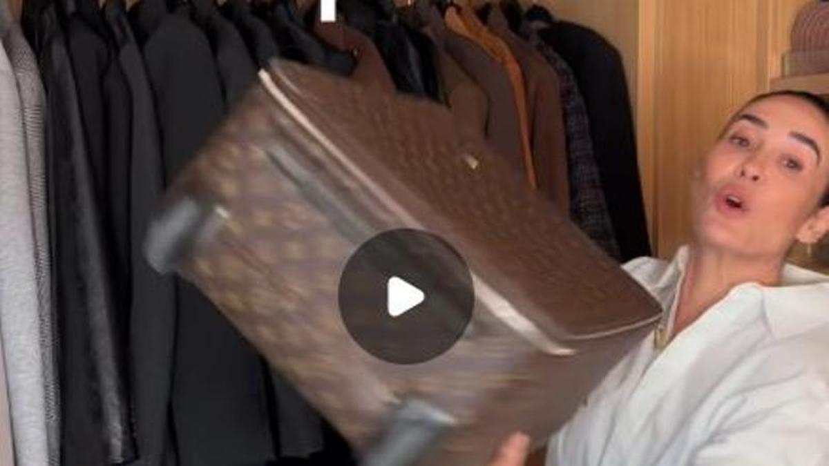 Vicky Martín Berrocal en un momento del vídeo