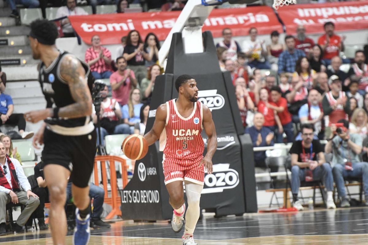 Las imágenes del UCAM Murcia - PAOK de Salónica
