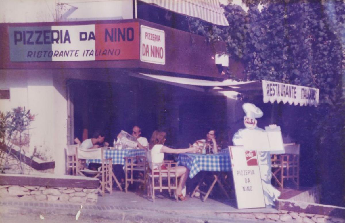 Adiós a la pizzería Da Nino: «Este lugar es como mi hijo» | ARCHIVO FAMILIAR