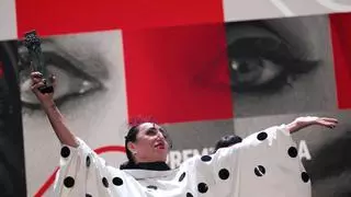 Rossy de Palma, al recibir su Premio Málaga: "Hay que tener los pies en la tierra"